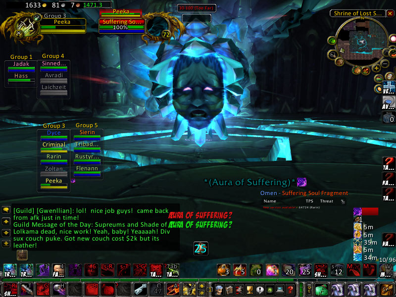 <p>the Reliquary of Souls encounter in Black Temple
</p>